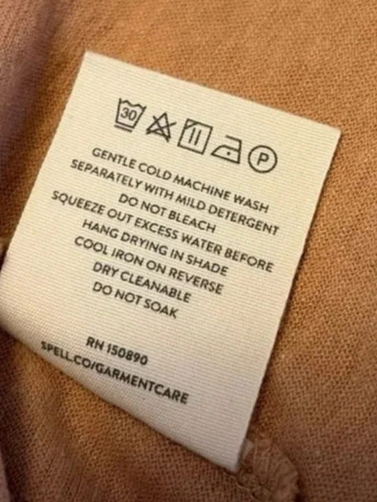 Spell Tan Paradise Graphic Tee with Pink & White Flowers - Picture 3 of 3